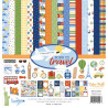Echo Park Born To Travel Collection Kit 30x30cm