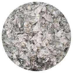 NUVO GILDING FLAKES SILVER BUTTON 200ML