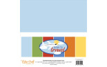 Echo Park Born To Travel Coordinating Solids Paper Pack 30x30cm