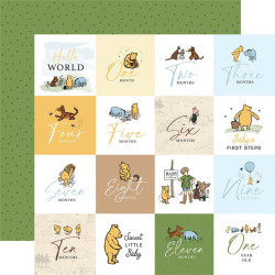 Echo Park Winnie The Pooh Baby Collection Kit 30x30cm