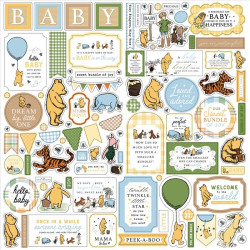 Echo Park Winnie The Pooh Baby Collection Kit 30x30cm