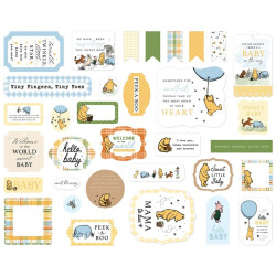 Echo Park Winnie The Pooh Baby Ephemera 33pz