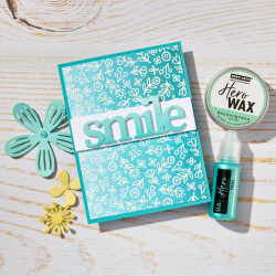 Hero Arts Whimsy Floral Bold Prints Cling Stamp