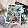 HERO ARTS Pebbles & Stones Stencil
