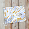 HERO ARTS Color Layering Marbling Stencils 3pezzi