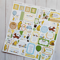 Echo Park Winnie The Pooh Baby Collection Kit 30x30cm