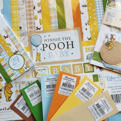 Echo Park Winnie The Pooh Baby Collection Kit 30x30cm
