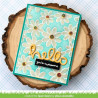 Lawn Fawn Daisy Bloom Background Stencil 3pz