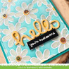 Lawn Fawn Daisy Bloom Background Stencil 3pz