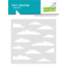 Lawn Fawn Stratus Cloud Background Stencil