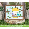Lawn Fawn Stratus Cloud Background Stencil