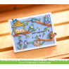 LAWN FAWN Backyard Bird Feeder Clear Stamps