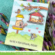 LAWN FAWN Backyard Bird Feeder Clear Stamps