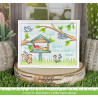 LAWN FAWN Backyard Bird Feeder Add-On Clear Stamps
