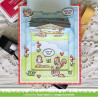 LAWN FAWN Backyard Bird Feeder Add-On Clear Stamps