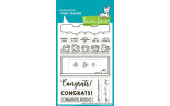 LAWN FAWN Simply Celebrate Graduation Clear Stamps