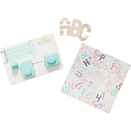 We R Memory Keepers Mini Alphabet Punch Board