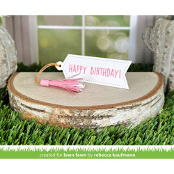LAWN FAWN Tassel Tag Cuts