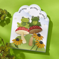 Spellbinders Frog Prince Etched Dies