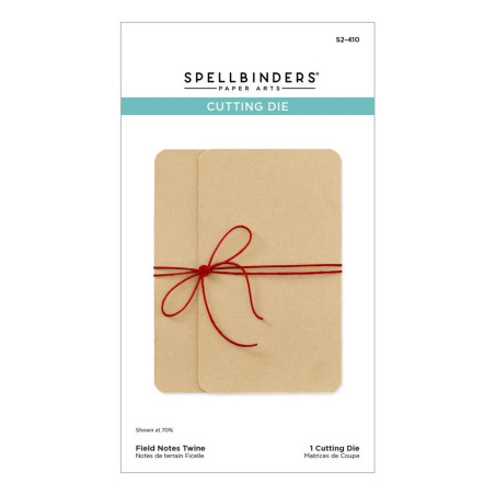 Spellbinders Field Notes Twine Etched Dies