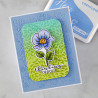 HERO ARTS Floral Border Letterpress + Foil Debossing Plate