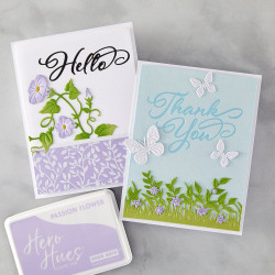 HERO ARTS Hello & Thank You BetterPress + Foil Plates