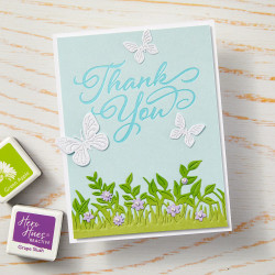 HERO ARTS Hello & Thank You BetterPress + Foil Plates