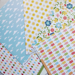 Echo Park Have A Great Summer Collection Kit 30x30cm