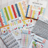 Echo Park Popsicle Alphabet Designer Stamps