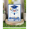 LAWN FAWN Woodland Critter Huggers Graduation Add-On Cuts