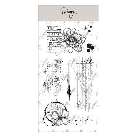 Tommy Clear Stamps - Grunge Elements 2