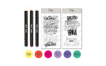 Corso OLO Lettering in color – 6 OLO + 2 timbri + Carta + Pochette + Corso