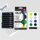 OLO LANDSCAPE SET - 8 pennarelli + cartella colori