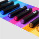 OLO RICH SET - 8 pennarelli + cartella colori