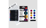 OLO RICH SET - 8 pennarelli + cartella colori
