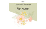 Florileges Kit Carte FARANDOLE 30x30cm
