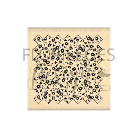 Florileges Timbro montato COUPON FLEURI