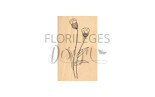 Florileges Timbro montato BOUTONS DE FLEURS
