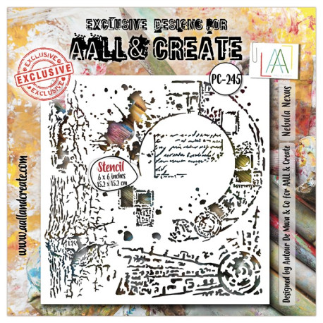 AALL & Create Stencil 245 Nebula Nexus