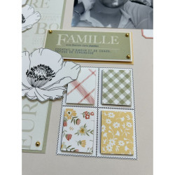 Florileges Timbro montato PLANCHE DE TIMBRES