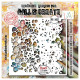 AALL & Create Stencil 247 Rocky Drift