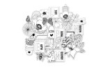 Florileges Die Cuts Vellum FARANDOLE
