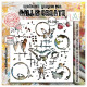 AALL & Create Stencil 248 Moths Chaos