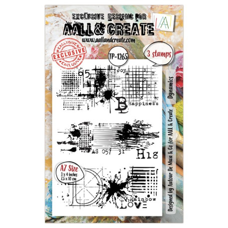 AALL & Create Stamp Set A7 1265 Dynamics