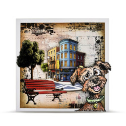 AALL & Create Stamp Set A6 1269 Skyline Sniffs