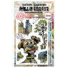 AALL & Create Stamp Set A6 1269 Skyline Sniffs