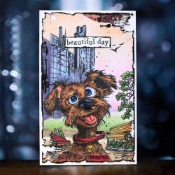 AALL & Create Stamp Set A6 1269 Skyline Sniffs