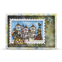 AALL & Create Stamp Set A6 1274 Curious Roofer