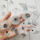 Florileges Die Cuts Vellum FARANDOLE