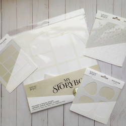 Florileges Stencil FORMES DOUCES 15x15cm